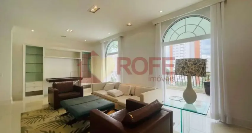 Apartamento para alugar em campo belo: luxo e conforto em 240m² mobiliado