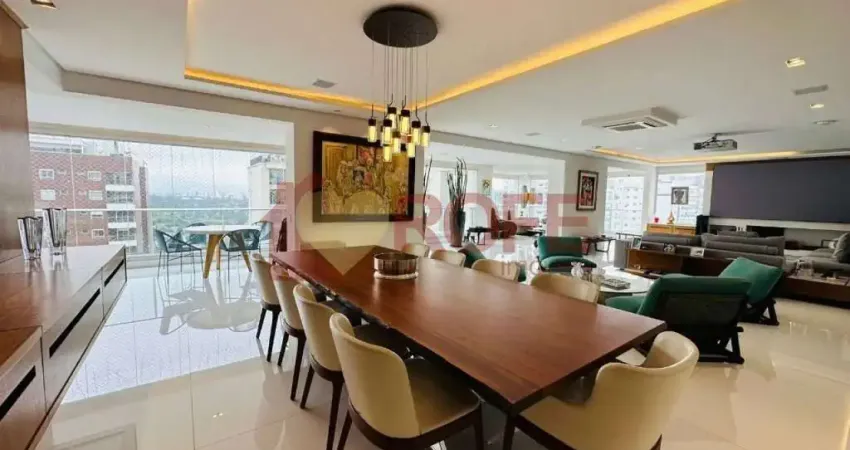 Apartamento de luxo à venda campo belo 370 m², 3 quartos, 3 suítes - 5 vagas - lazer completo