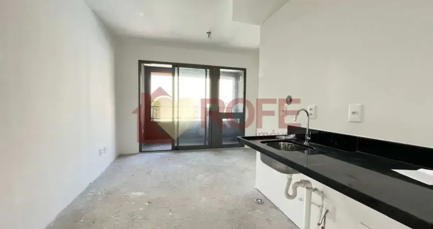 Studio 27m² novo no go portugal: apartamento compacto com lazer completo em brooklin