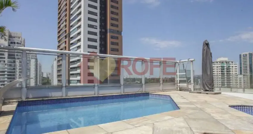 Cobertura campo belo 320 m² com piscina privativa, 5 quartos, 5 suites, 6 vagas