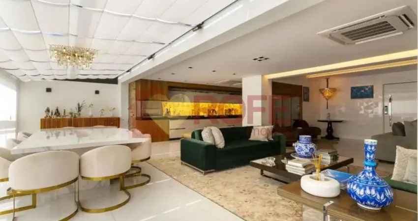 Apartamento com 3 dormitórios à venda, 350 m² por r$ 8.500.000,00 - moema pássaros - são paulo/sp