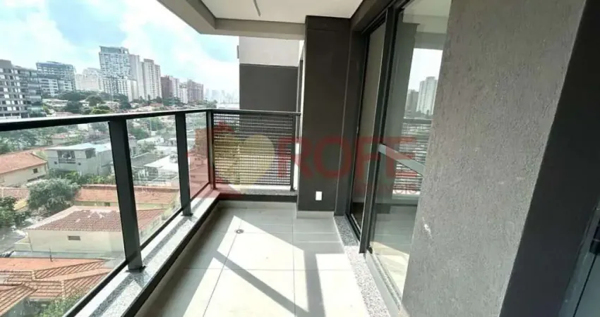 Apartamento com 1 dormitório à venda, 38 m² por r$ 1.000.000,00 - brooklin - são paulo/sp