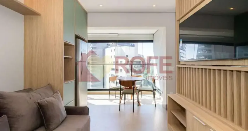 Apartamento com 1 dormitório para alugar, 30 m² por r$ 6.000,00/mês - indianópolis - são paulo/sp