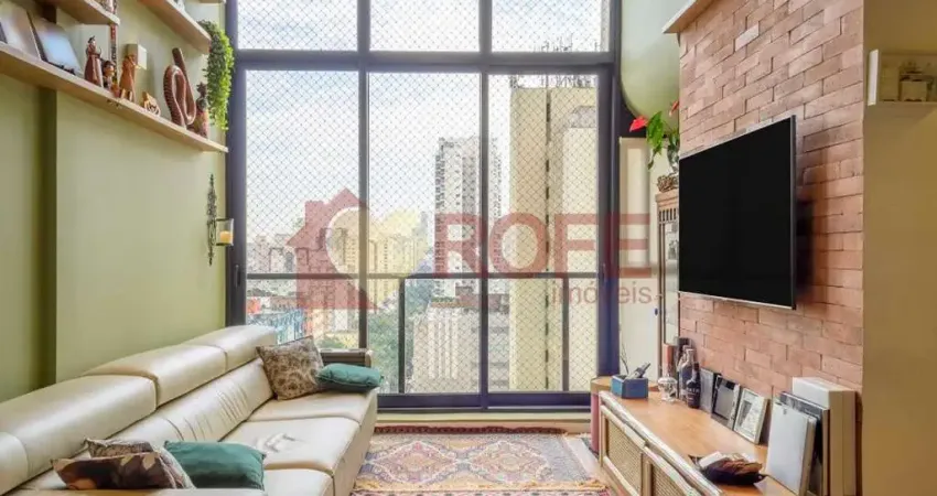 Apartamento a venda de 105m2, 2 suites + mesanino lindo, 2 vagas, lazer completo, na vila olímpia