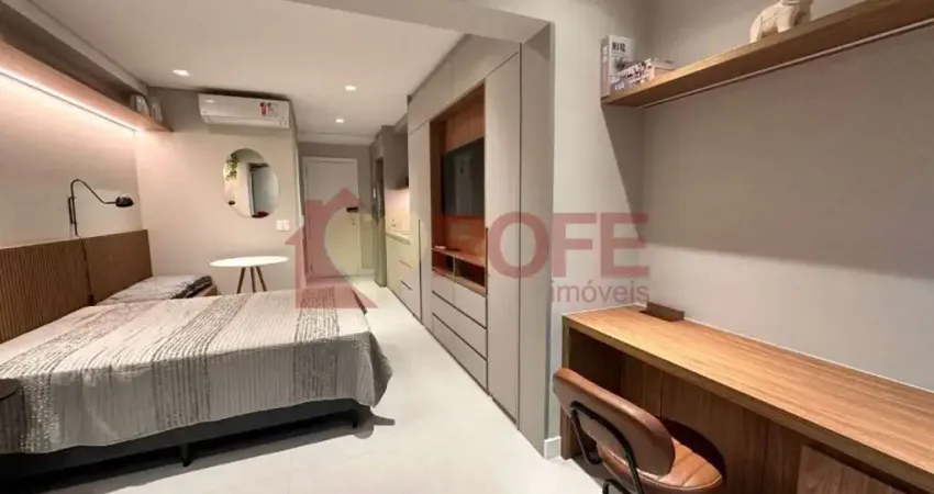 Studio com 1 dormitório para alugar, 30 m² por r$ 5.500,00/mês - brooklin paulista - são paulo/sp