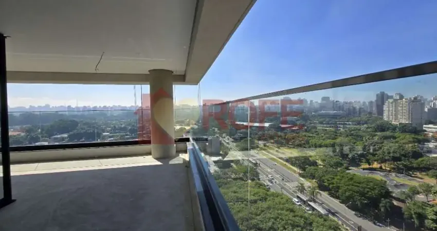 More na av. republica do líbano com vista eterna para o parque ibirapuera