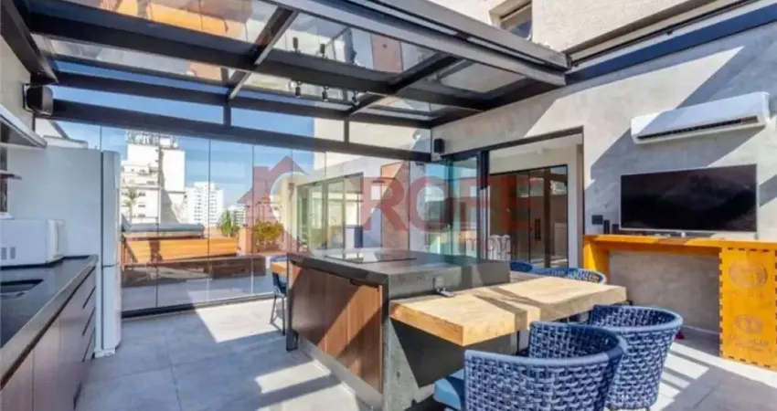 Cobertura com 3 dormitórios à venda, 303 m² por r$ 4.494.000,00 - brooklin paulista - são paulo/sp