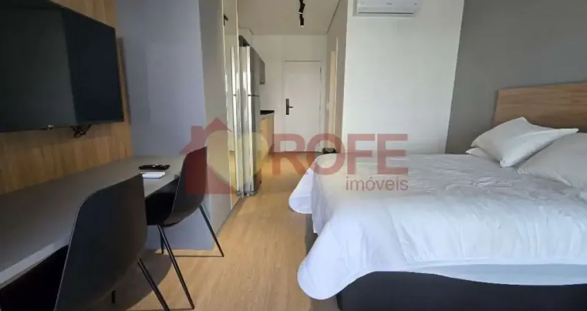 Studio com 1 dormitório para alugar, 30 m² por r$ 4.300,00/mês - brooklin - são paulo/sp