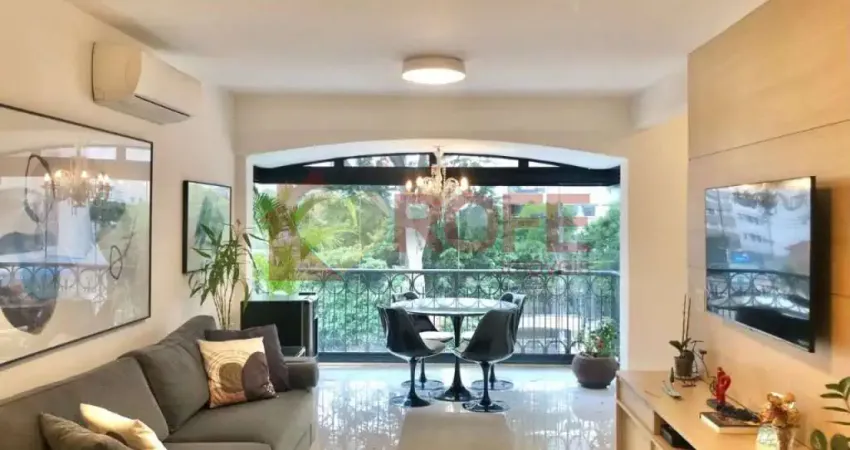 Apartamento com 3 dormitórios à venda, 135 m² por r$ 1.990.000,00 - moema pássaros - são paulo/sp