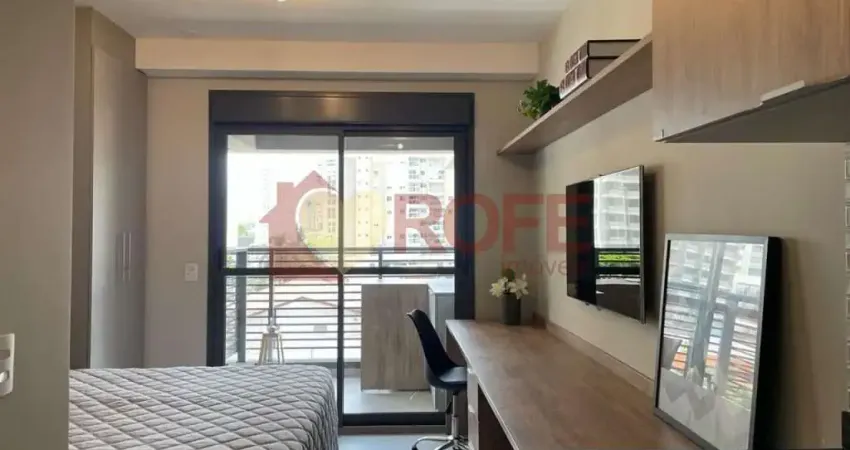 Studio com 1 dormitório à venda, 27 m² por r$ 480.000,00 - jardim das acácias - são paulo/sp