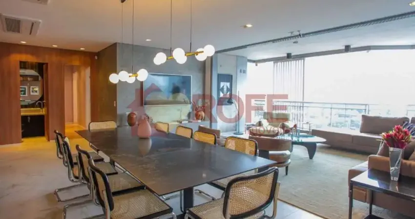 Apartamento com 4 dormitórios à venda, 197 m² por r$ 5.800.000,00 - brooklin - são paulo/sp