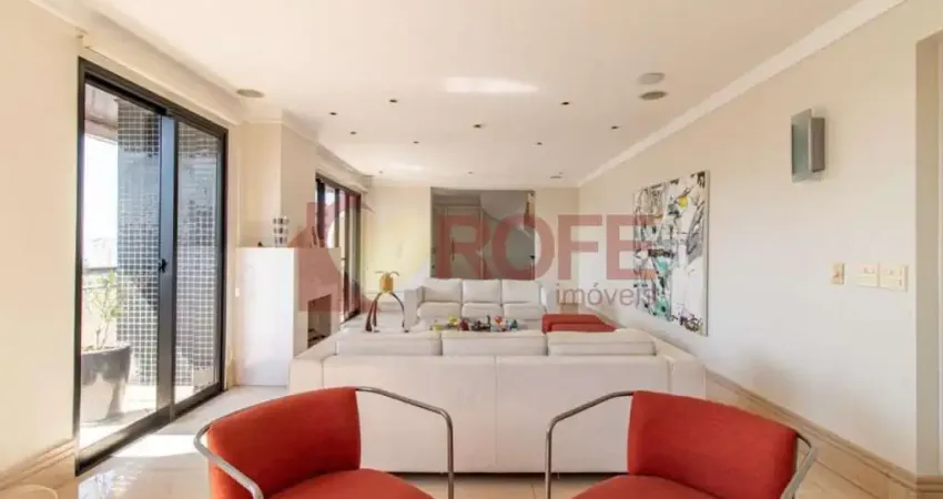 Cobertura com 4 dormitórios à venda, 391 m² por r$ 4.200.000,00 - campo belo - são paulo/sp