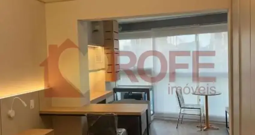Studio com 1 dormitório para alugar, 32 m² por r$ 4.603,00/mês - brooklin - são paulo/sp