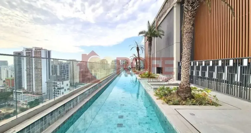 Apartamento com 1 dormitório à venda, 42 m² por r$ 650.000,00 - brooklin - são paulo/sp