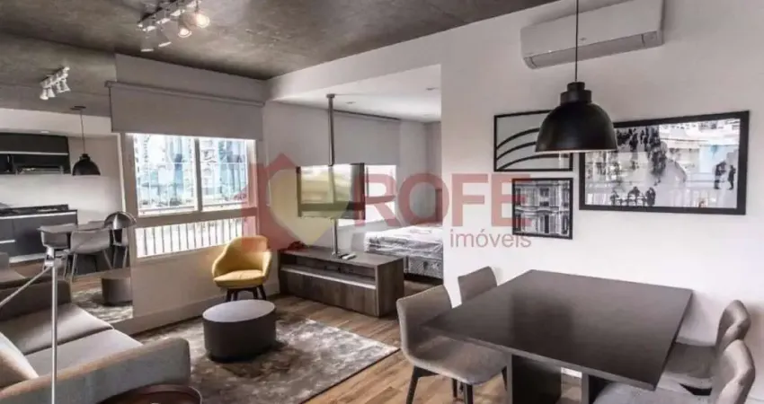 Studio com 1 dormitório para alugar, 63 m² por r$ 6.335,36/mês - brooklin - são paulo/sp