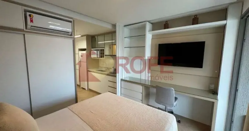 Apartamento com 1 dormitório para alugar, 30 m² por r$ 5.150,00/mês - moema - são paulo/sp
