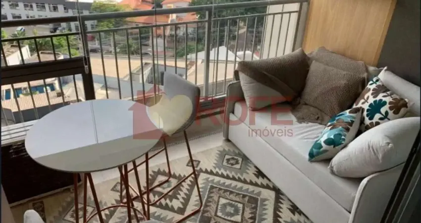 Apartamento para locação 30m², vila mariana, mobiliado c/ 01 vaga de garagem e varanda, vista livre