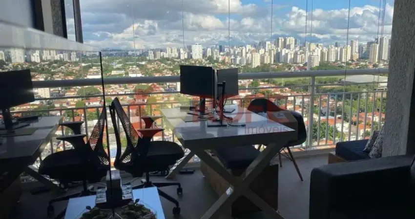 Apartamento com 1 dormitório à venda, 44 m² por r$ 699.000,00 - brooklin - são paulo/sp