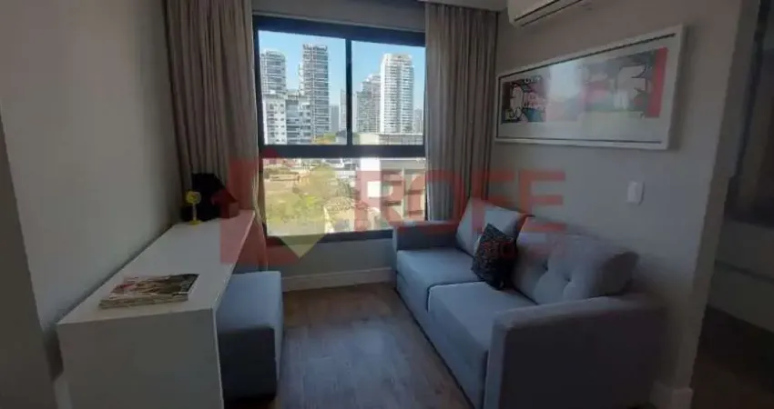 Apartamento com 1 dormitório para alugar, 31 m² por r$ 4.420,00/mês - brooklin - são paulo/sp