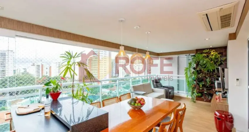 Apartamento com 3 dormitórios à venda, 151 m² por r$ 2.980.000,00 - campo belo - são paulo/sp