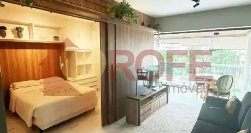 Apartamento com 1 dormitório à venda no brooklin. apartamento novo, reformado em 2024 e com 1 vaga.