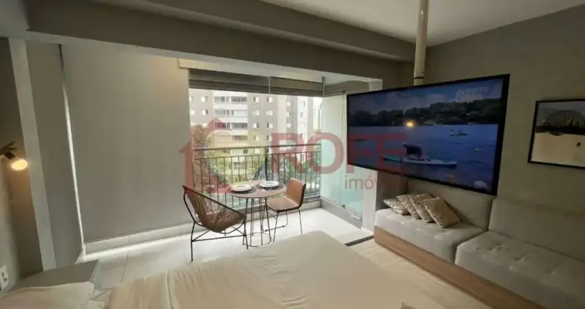 Studio de 32m2, 100% mobiliado a venda, ao lado do metrô moema