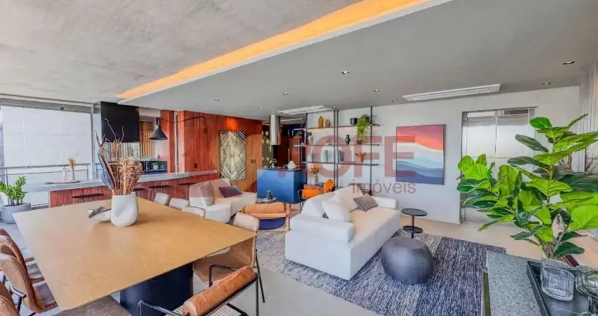 Apartamento com 3 dormitórios à venda, 167 m² por r$ 4.000.000,00 - jardim das acácias - são paulo/s