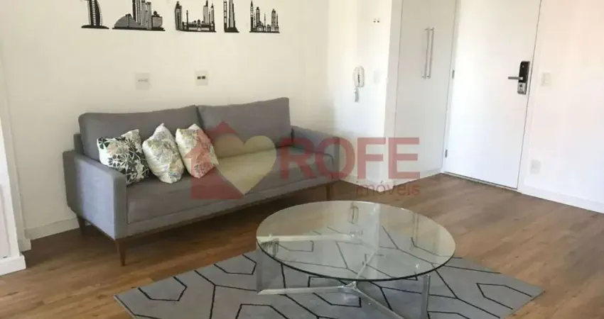Apartamento com 1 dormitório à venda, 48 m² por r$ 850.000,00 - brooklin - são paulo/sp
