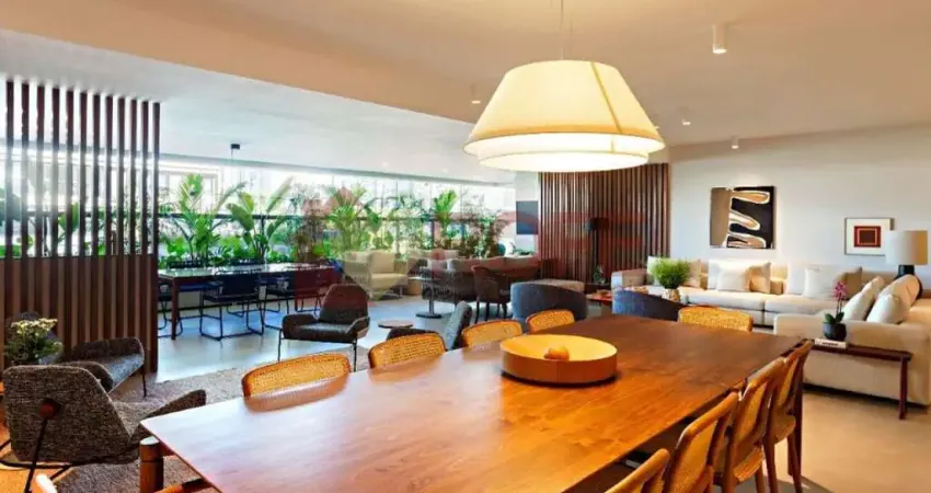 Apartamento com 4 dormitórios à venda no brooklin. são 304 m² distribuídos em 4 suítes. 4 vagas de g