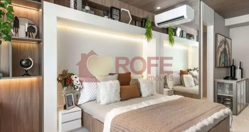 Apartamento à venda, 23 m² por r$ 470.000,00 - brooklin - são paulo/sp