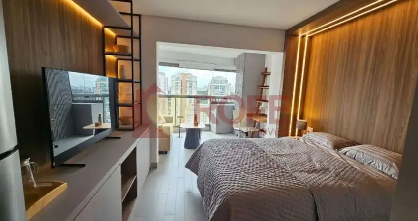 Studio para alugar, 32 m² por r$ 6.350,00/mês - brooklin - são paulo/sp