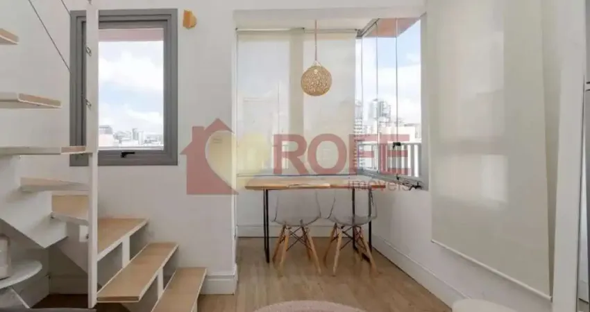Apartamento com 1 dormitório à venda, 30 m² por r$ 485.000,00 - brooklin - são paulo/sp