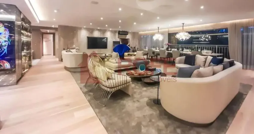 Apartamento com 4 dormitórios à venda, 273 m² por r$ 5.490.000,00 - moema - são paulo/sp