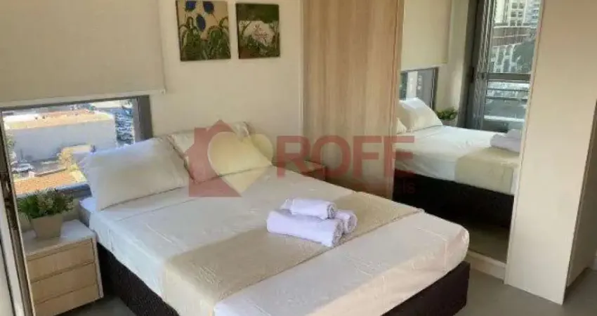 Studio com 1 dormitório à venda, 25 m² por r$ 550.000,00 - brooklin - são paulo/sp