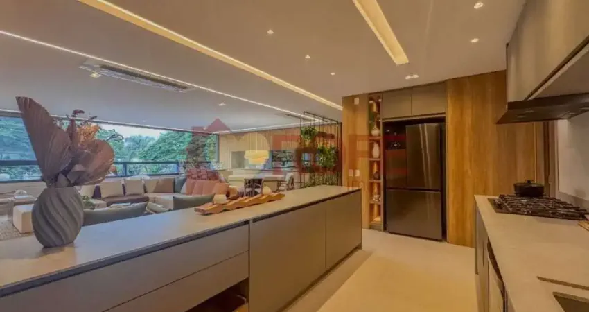 Apartamento com 4 dormitórios à venda, 201 m² por r$ 5.500.000,00 - brooklin - são paulo/sp