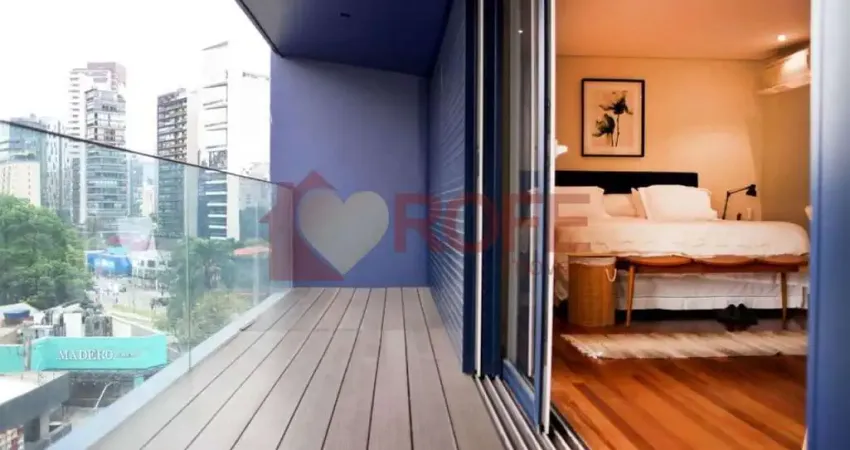 Apartamento de 100m2, com 1 suite e 2 vagas para locação, com lazer completo na vila olímpia