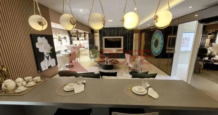 Apartamento no bothanic campo belo com 3 suítes, living integrado ao terraço gourmet com bancada, pi