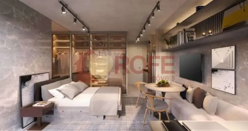 Studio à venda, 25 m² por r$ 380.000,00 - campo belo - são paulo/sp