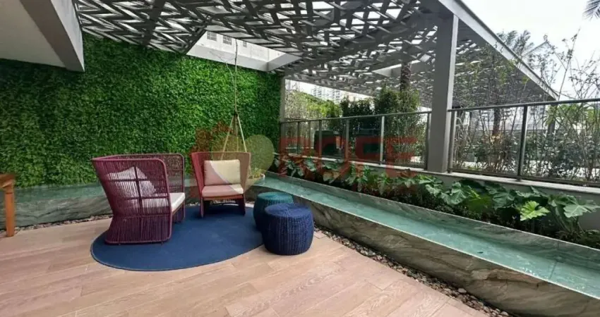 Apartamento no bothanic campo belo com 3 suítes, living integrado ao terraço gourmet com bancada