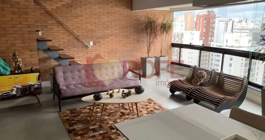 Cobertura com 3 dormitórios à venda, 210 m² por r$ 4.000.000,00 - vila olímpia - são paulo/sp