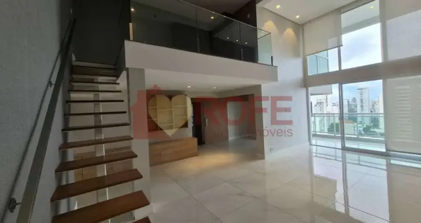 Apartamento penthouse alto padrão novo para alugar no brooklin sp.