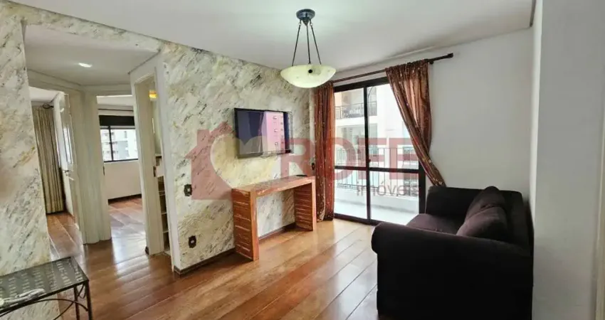 Apartamento para locação, 72m², mobiliado, 2 quartos sendo 1 suíte, 1vaga. brooklin.