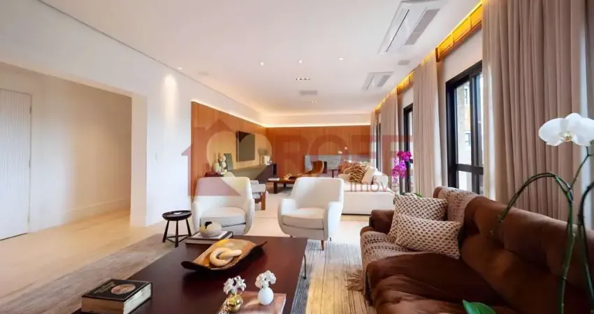 Venda apartamento mobiliado condomínio corrégio moema | 313 m² | 4 suítes | 6 vagas.