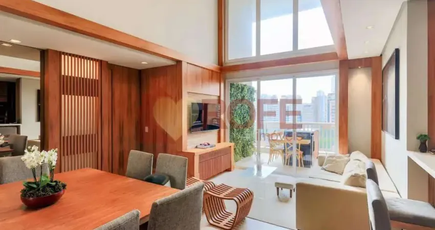 Apartamento à venda com 121m², 3 quartos e 2 vagas no brooklin