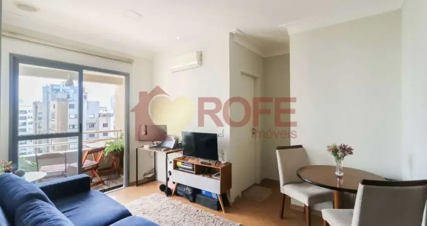 Apartamento de 39 m² com 1 vaga à venda em uma das melhores localizações do brooklin, a av. portugal
