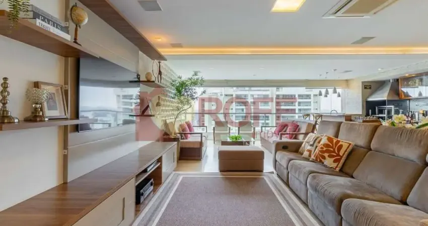 Apartamento de luxo mobiliado no campo belo - 222m², 3 suítes, 4 vagas - lazer completo