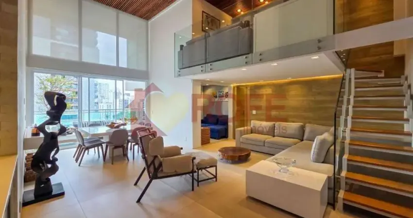 Penthouse com 3 dormitórios à venda, 197 m² por r$ 4.290.000,00 - brooklin - são paulo/sp