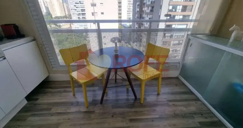 Apartamento com 1 dormitório para alugar, 30 m² - campo belo - são paulo/sp