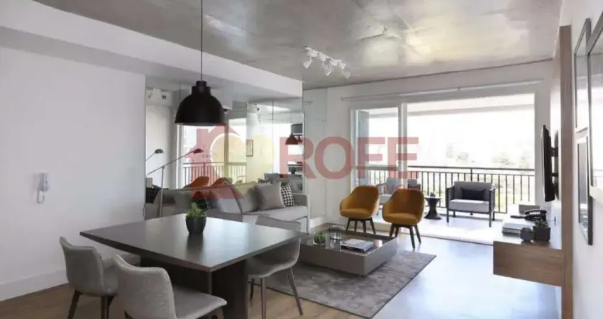 Studio mobiliado para venda | 64m² | 1 vaga | próximo à berrini | brooklin paulista