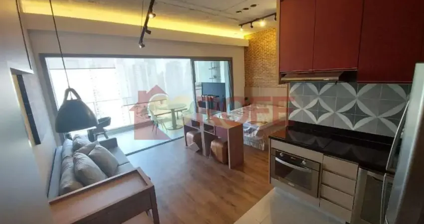 Apartamento com 1 dormitório à venda ou locação - 45 m²  - moema - são paulo/sp